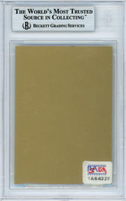 Willie McCovey Autographed 1986 HOF Metallic Plaque Card San Francisco Giants Beckett BAS #10982546