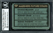 Rodney Craig Autographed 1980 Topps Card #672 Seattle Mariners Beckett BAS #12306792